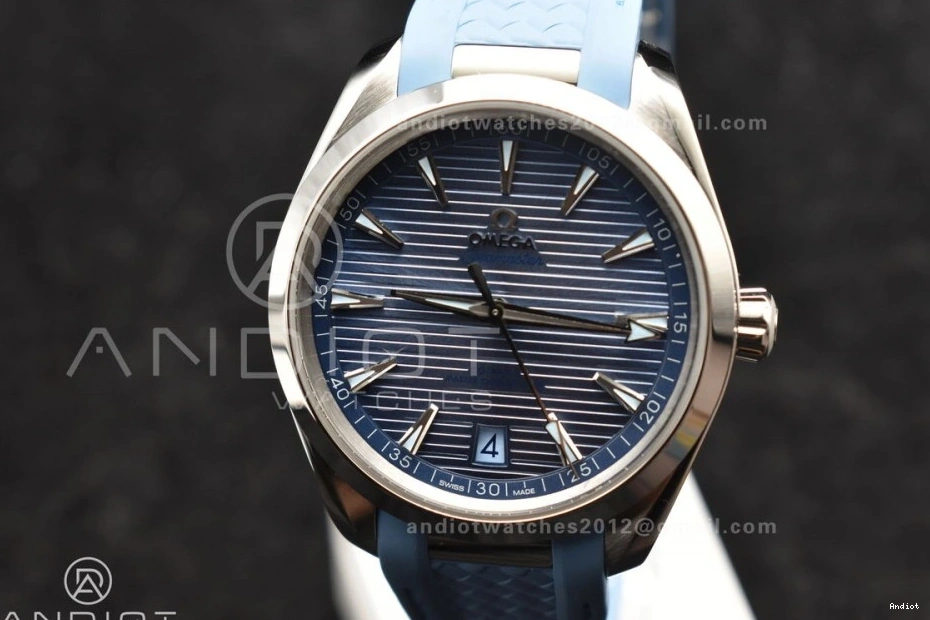 VSF Super Clone Aqua Summer Strap Dial A8900 Best 1:1 Terra 41mm Blue on Blue Edition Rubber 0314